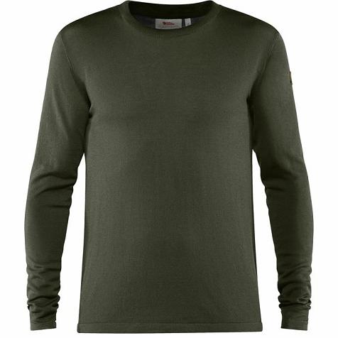 Fjällräven Men High Coast Sweater Green PH39400 Philippines